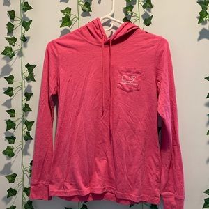 Pink Vineyard vines long sleeves shirt